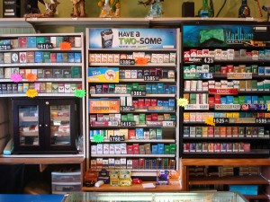 Our huge selection of cigarettes